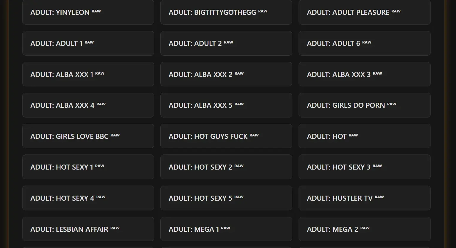 adult iptv list